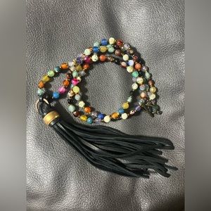 Stone Necklace size 21” long